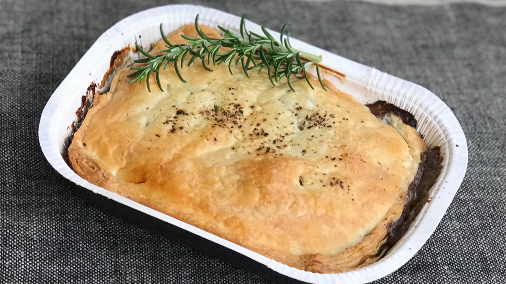 Beef, Mushroom and Red Wine Pot Pie