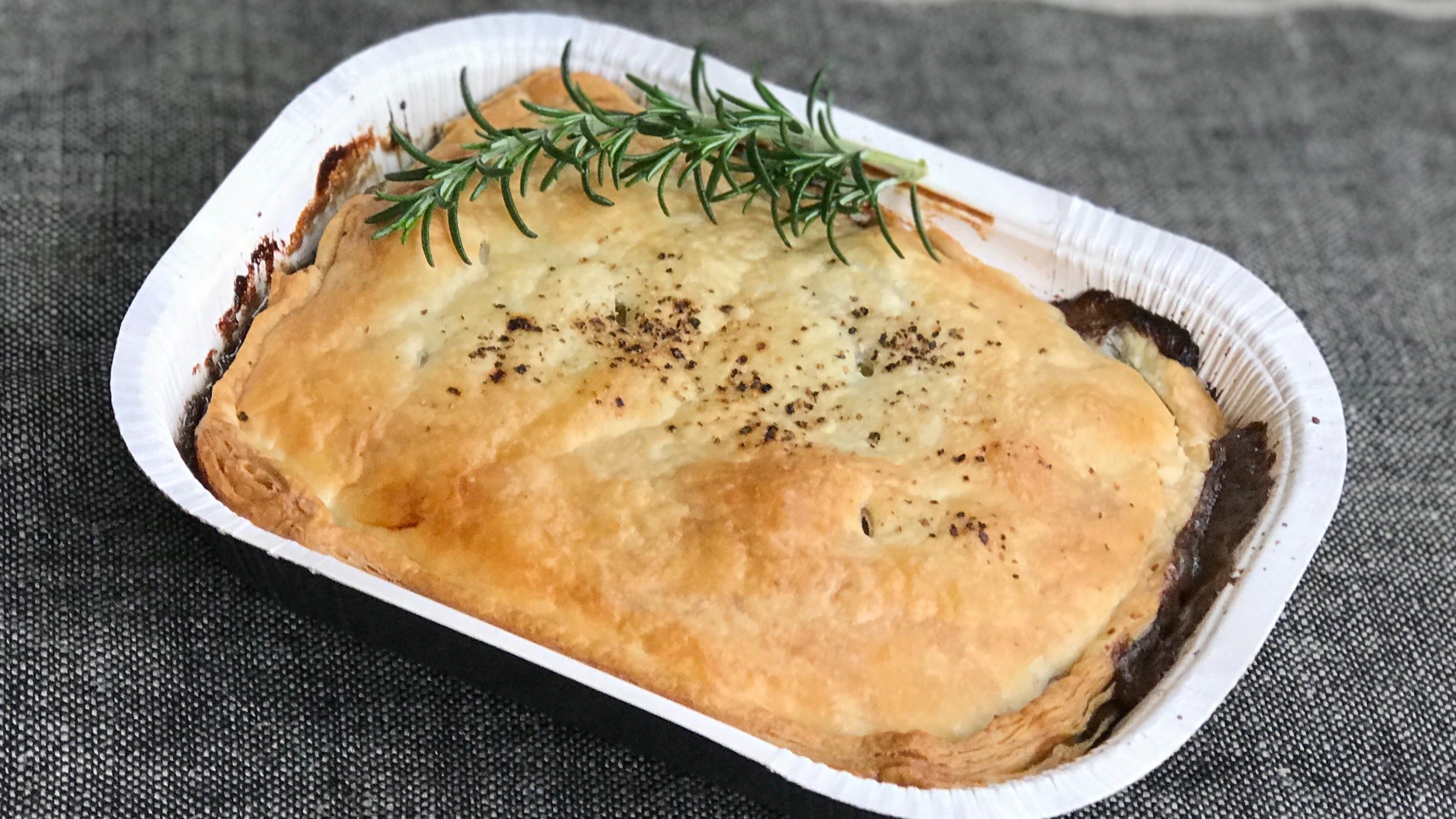 Beef, Mushroom and Red Wine Pot Pie