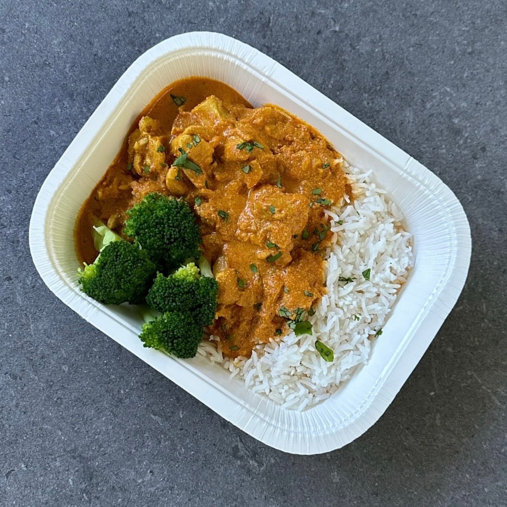 READY IN 5 - Butter Chicken on Basmati Rice with Veges | Made without Gluten
