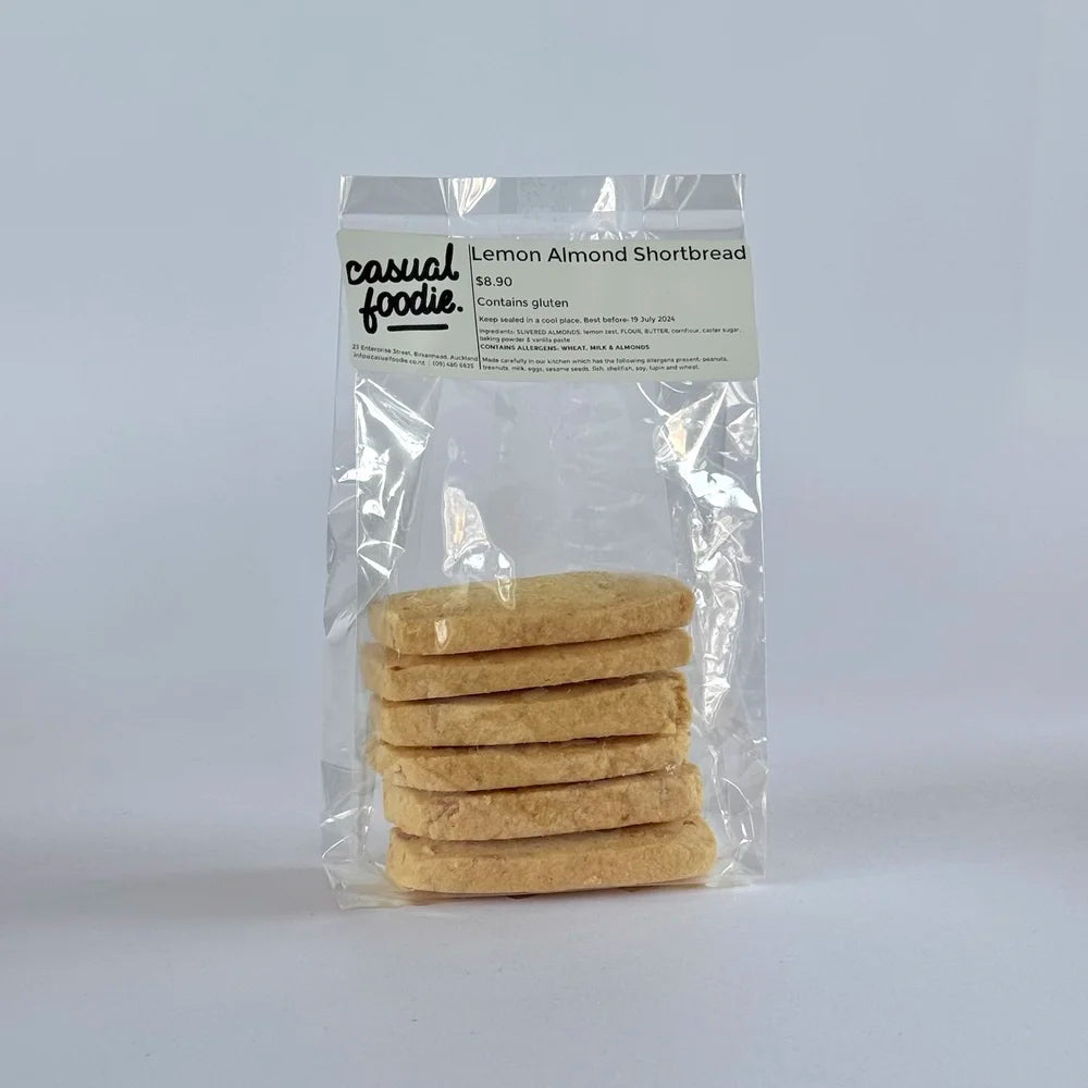 Lemon & Almond Shortbread