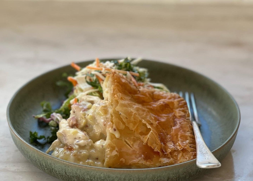 Chicken, Leek & Bacon Pot Pie