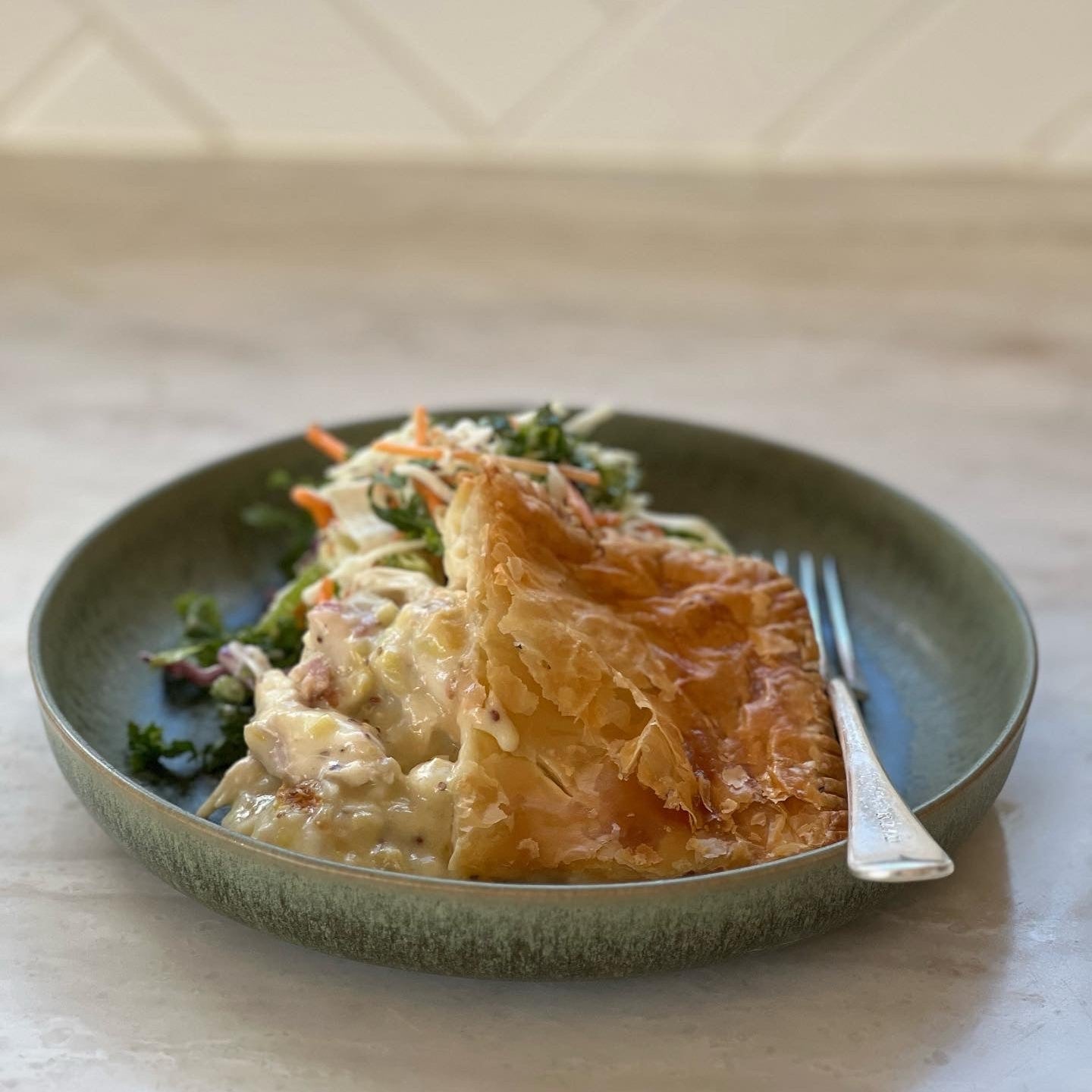 Chicken, Leek & Bacon Pot Pie