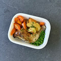 READY IN 5 - Roast Chicken with Herbed Butter, Oven Roast Veges &  Gravy | Made without Gluten