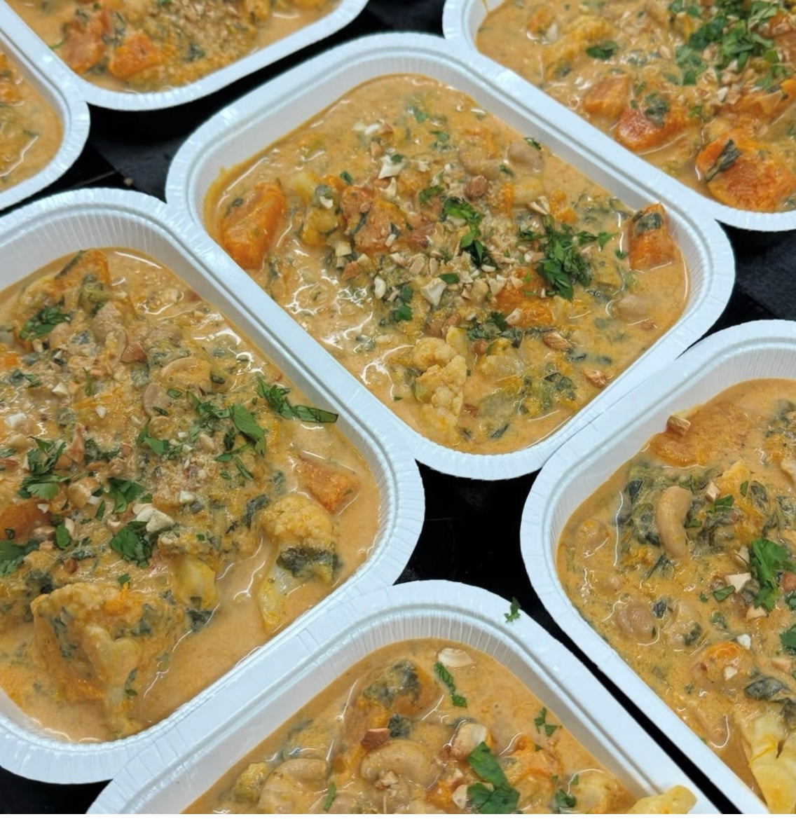 Thai Red Veg & Cashew Curry