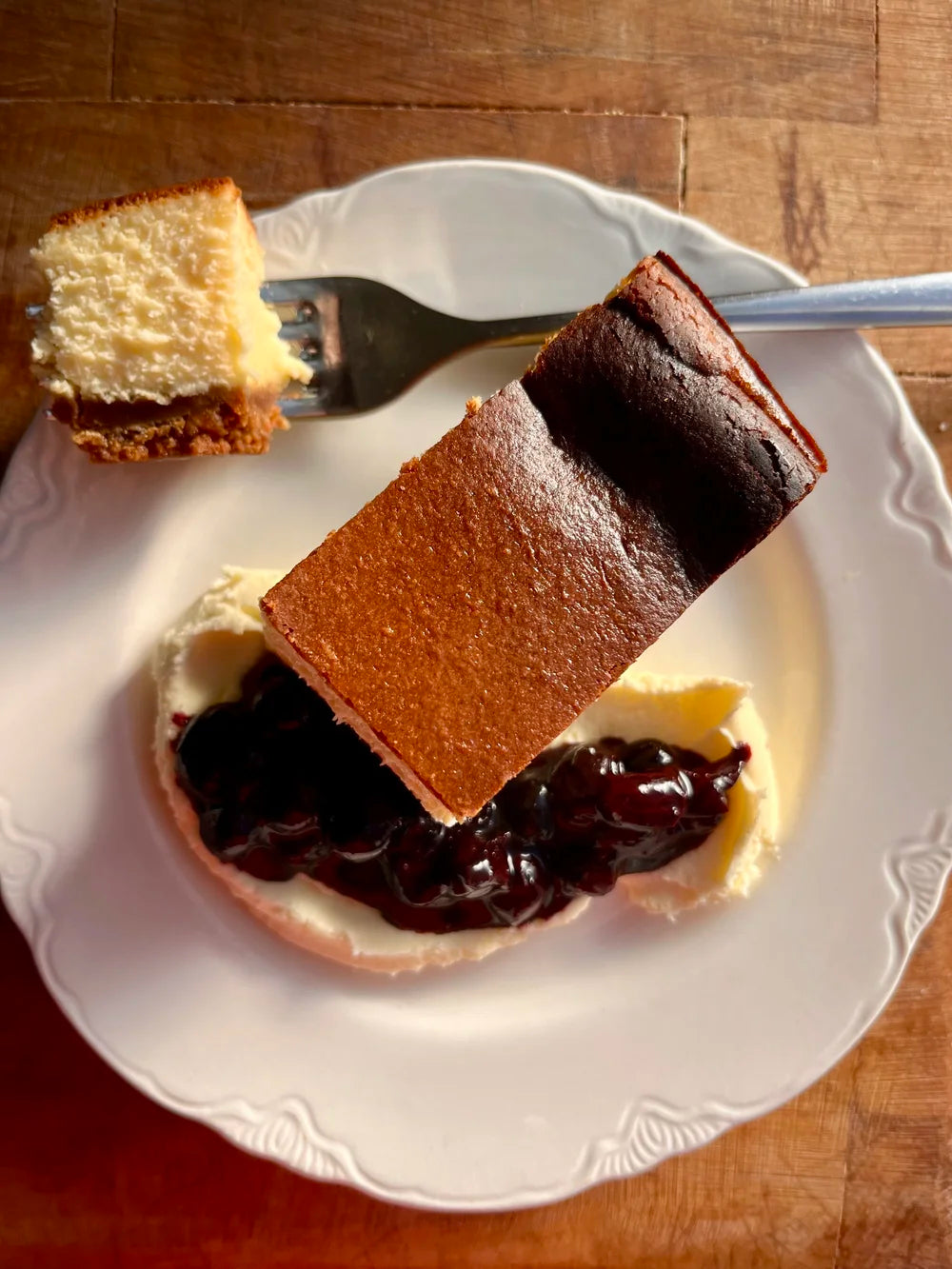 Basque Biscoff Cheesecake