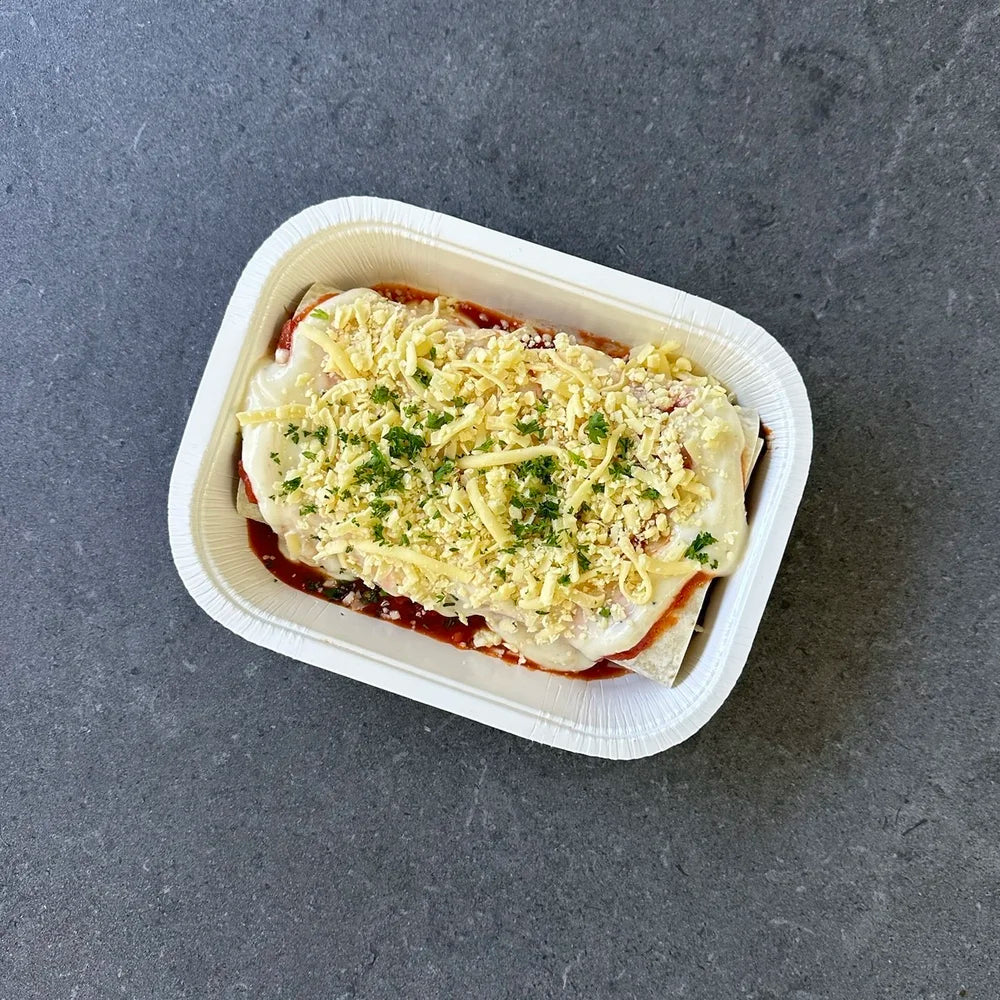 Beef, Veg & Black Bean Enchiladas