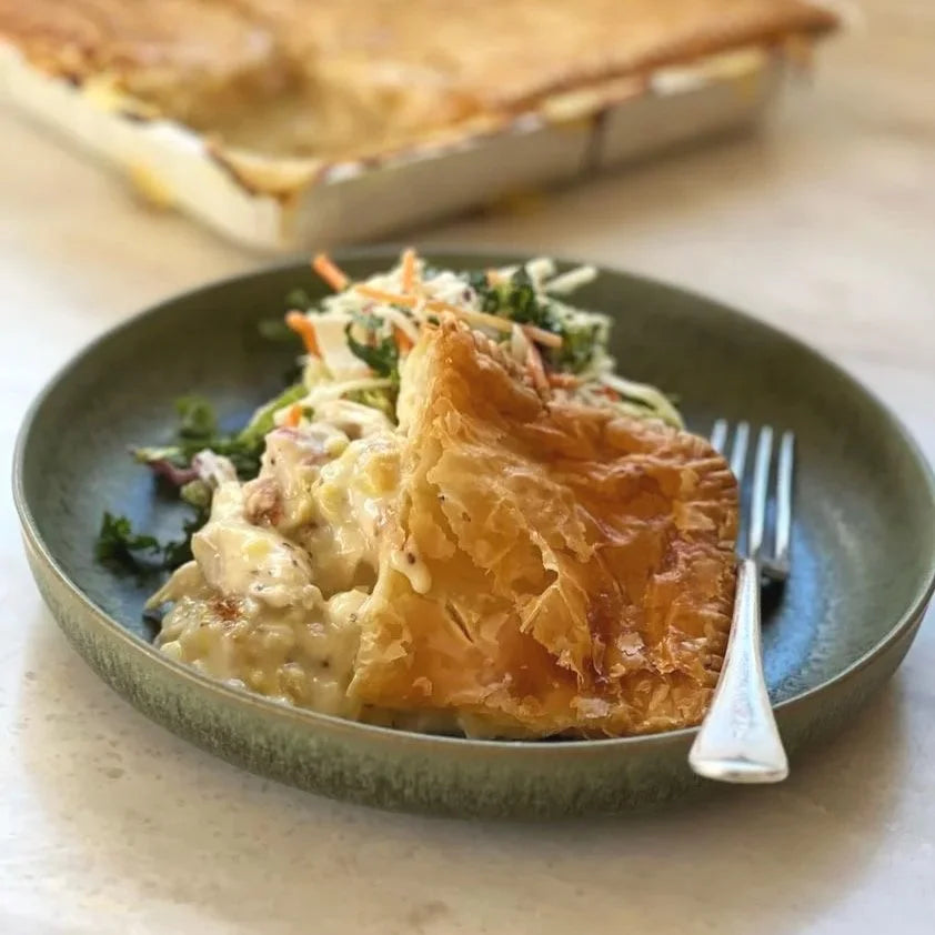 Chicken, Leek & Bacon Pot Pie