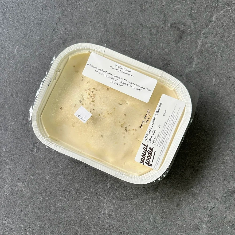 Chicken, Leek & Bacon Pot Pie